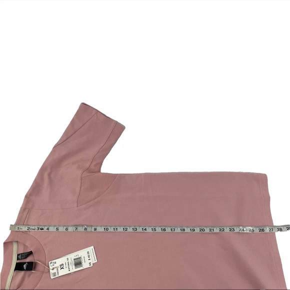 New Mens Adidas Internal Tee T-Shirt Sz XS Mauve HB6598 NWT - Picture 8 of 9